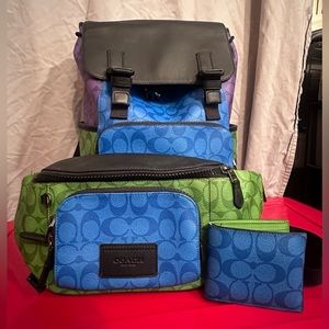 Coach colorblock bundle!!